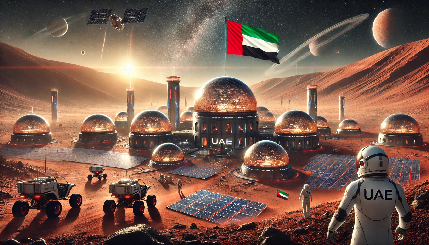 Los EAU Anuncian Planes para una Colonia en Marte para 2050: Una Visión Audaz para la Exploración Espacial